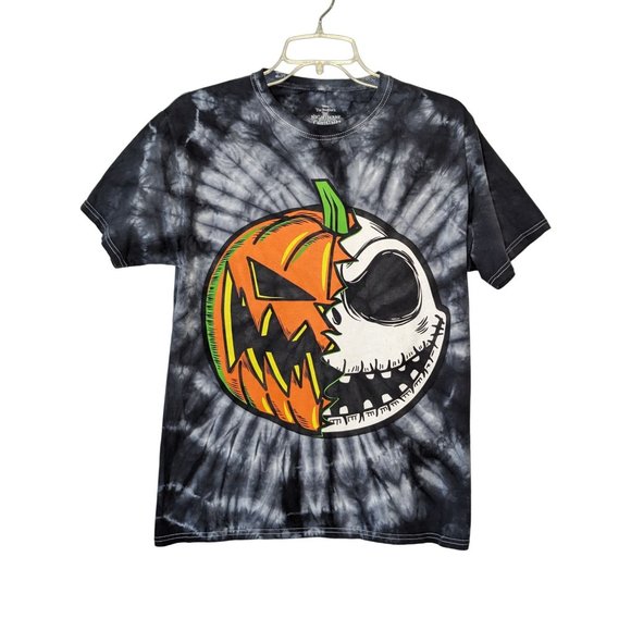 DISNEY The Nightmare Before Christmas short‎ sleeve tie tye graphic TShirt Tee S - Picture 1 of 4